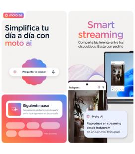 Motorola edge 60 pro 16,9 cm (6.67") SIM doble Android 15 5G USB Tipo C 12 GB 512 GB 6000 mAh Gris