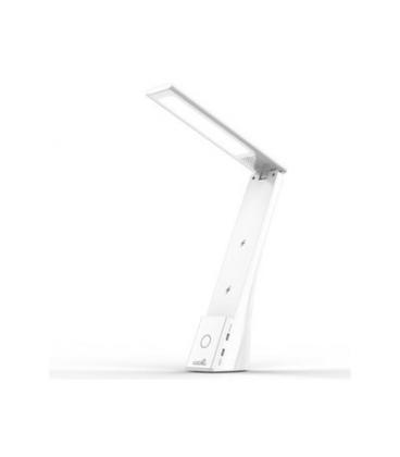 LÁMPARA LED+BASE QI CARGA COOL COMPACT BLANCO