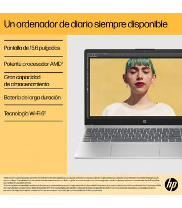 Portátil hp 15 - fc0212ns 15.6 pulgadas ryzen 5 - 7520u - 16gb - ssd 512gb - freedos -  azul lunar