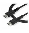 Cable usb tipo c startech 1m - macho - macho - negro