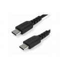 Cable usb tipo c startech 1m - macho - macho - negro
