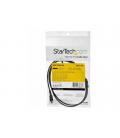 Cable usb tipo c startech 1m - macho - macho - negro