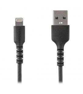 Cable lightning a usb tipo a startech 1m - macho - macho - negro