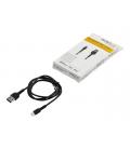 Cable lightning a usb tipo a startech 1m - macho - macho - negro