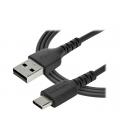Cable usb tipo c a usb tipo a startech 2m - macho - macho - negro