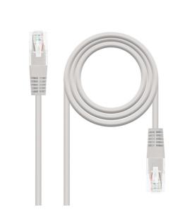 Cable de red rj45 utp nanocable 10.20.0103 cat.5e/ 3m/ gris