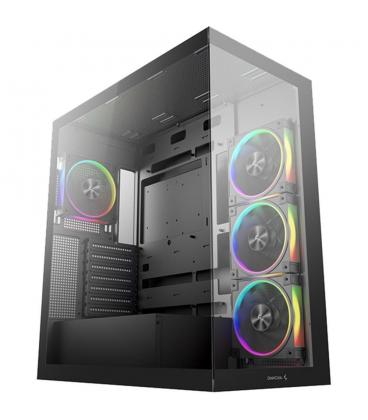 Caja ordenador gaming atx deepcool cg580v2 cristal templado negro