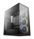Caja ordenador gaming atx deepcool cg580v2 cristal templado negro
