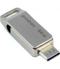 Memoria usb 3.2 - usb tipo c goodram 64b oda3 plata
