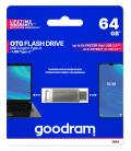 Memoria usb 3.2 - usb tipo c goodram 64b oda3 plata