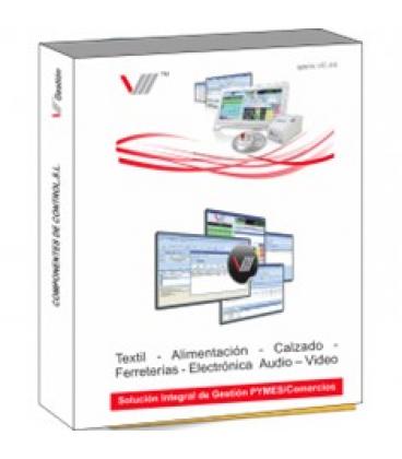 Software gestion v3+ tpv para comercios 2 usuarios licencia electro perpetua incluye 1 año matenimiento