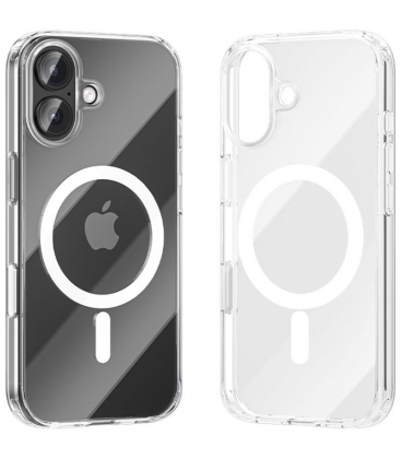 Funda dura con magsafe vention concise impact kvbtcb-10/ compatible con iphone 17/ transparente