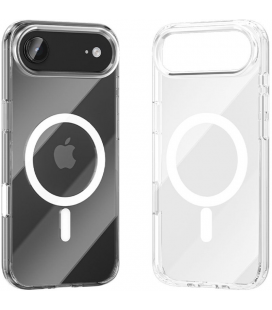 Funda dura con magsafe vention concise impact kvbtcg-20/ compatible con iphone 17 air/ transparente