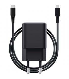 Cargador de pared gan trust maxo 65w ultrareducido/ 1xusb tipo-c/ incluye cable usb tipo-c/ 65w