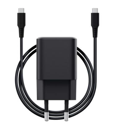 Cargador de pared gan trust maxo 65w ultrareducido/ 1xusb tipo-c/ incluye cable usb tipo-c/ 65w