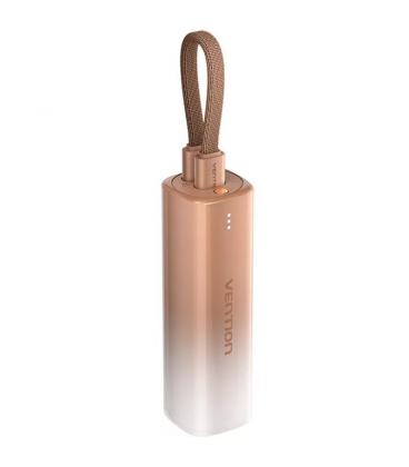 Powerbank 5000mah vention fhwj0/ 20w/ dorado