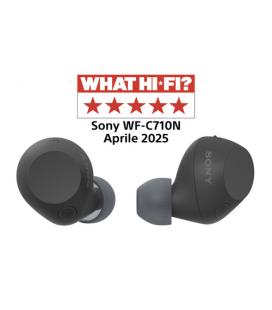 Auriculares bluetooth sony wf-c710n con estuche de carga/ autonomía 12h/ negros