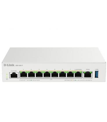 Router vpn/firewall/switch d-link dbr-600-p/e/ 9 puertos