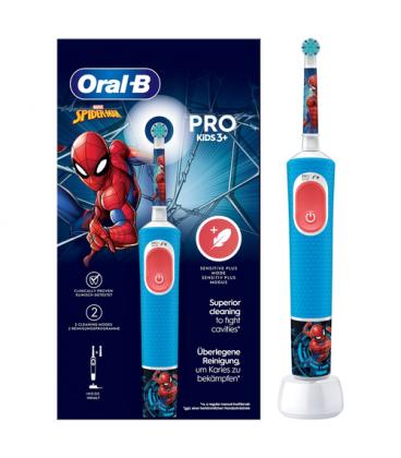 Cepillo dental oral-b pro kids 3 spiderman/ incluye 1 recambio