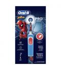Cepillo dental oral-b pro kids 3 spiderman/ incluye 1 recambio