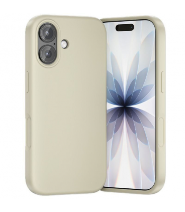 Funda silicona con magsafe vention kvcncb-10/ compatible con iphone 17/ beige