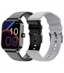 Smartwatch spc smartee duo 3/ notificaciones/ frecuencia cardíaca/ negro