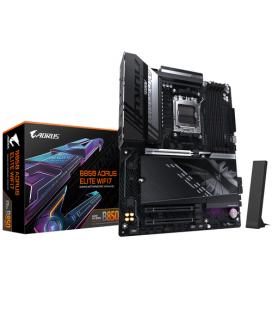 GIGABYTE B850 AORUS ELITE WIFI7 Placa Base - Procesadores AMD Ryzen Serie 9000, VRM digital de 14+2+2 fases, hasta 8200MHz DDR5 