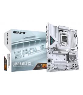 GIGABYTE B850 EAGLE ICE Placa Base – Procesadores AMD Ryzen serie 9000, VRM digital de 8+2+2 fases, hasta 8200 MHz DDR5 (O.C), 1