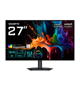 GIGABYTE MO27Q28G Monitor Gaming OLED 27" QHD - 2560 x 1440, 280Hz, 0,03ms, 335 cd/m², Display HDR True Black 500, HDMI 2.1, Dis