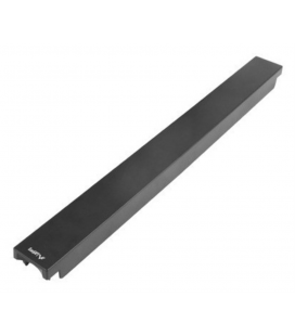 PANEL CIEGO LANBERG 1U 19" EN PLASTICO RETARDANTE AL FUEGO NEGRO