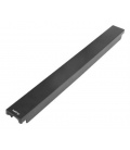 PANEL CIEGO LANBERG 1U 19" EN PLASTICO RETARDANTE AL FUEGO NEGRO