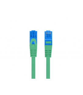CABLE RED LANBERG CAT.6A S/FTP LSZH CCA 10M VERDE FLUKE PASSED