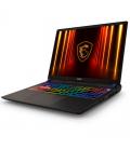 Portatil msi vector 16 hx ai a2xwhg - 017es u7 - 255hx - 32gb - ssd 1tb - rtx 5070 8gb - 16 pulgadas qhd+ - w11h