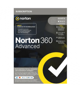 Antivirus norton 360 advanced 200gb español 1 usuario 10 dispositivos 1 año esd electronica