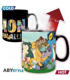 Taza termica abystyle pokemon ¡atrápalos a todos!