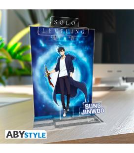 Figura acrílica solo leveling diorama jinwoo portal