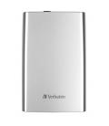 Disco duro externo verbatin store n go 1tb 2.5 pulgadas usb 3.0 plata