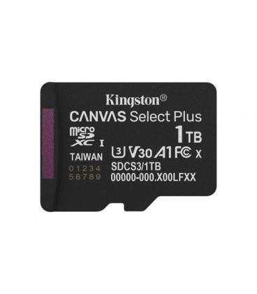 Tarjeta memoria micro secure digital sdxc 1tb kingston canvas select plus clase 10 uhs - 1