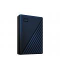 Disco duro externo hdd wd western digital 4tb my passport for mac usb 3.2 azul