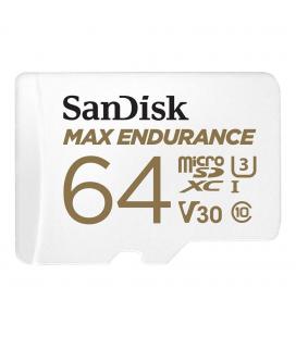 Tarjeta memoria micro secure digital 64gb sandisk max endurance clase 10 uhs - i u3