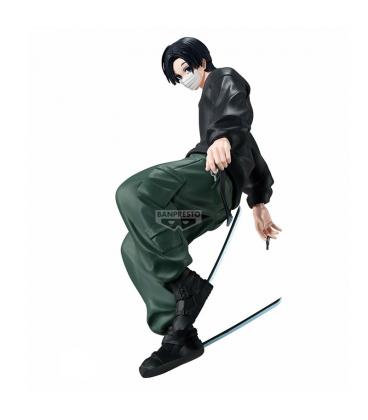 Figura banpresto sakamoto days vibration stars seba mafuyu 18cm