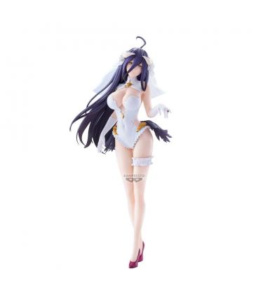 Figura banpresto overlord glitter&glamours albedo wedding ver. 27cm