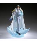 Figura banpresto one piece the shukko logia kuzan special edition