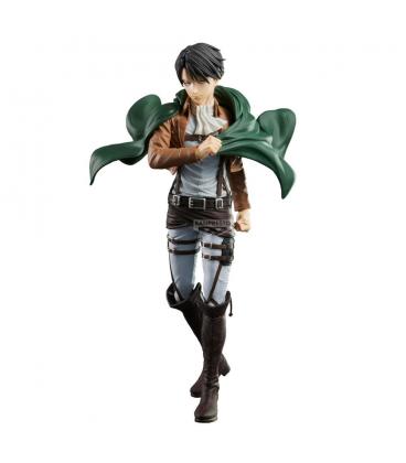 Figura banpresto shingeki no kyojin ataque a los titanes grandista levi 27cm