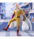 Figura banpresto one punch man one punch life saitama 20cm