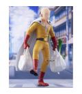Figura banpresto one punch man one punch life saitama 20cm