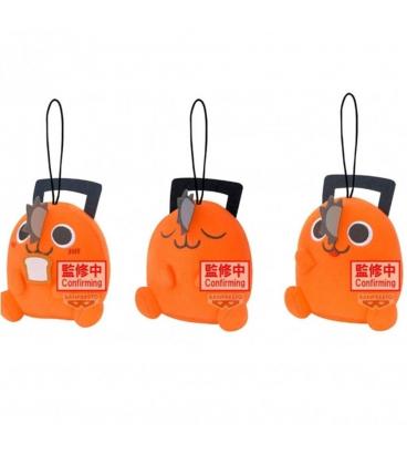 Peluche banpresto chainsaw man - the movie: reze arc plush collection sitting pochita 11cm