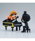 Figura banpresto one piece world collectable figure log stories - monkey d.luffy & brook pulgadasthats great!! after all this ti
