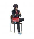 Figura banpresto gintama mr.ginpachi's zany class desk figure shinsuke takasugi