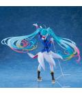 Figura banpresto gundam 45th×hatsune miku evolve